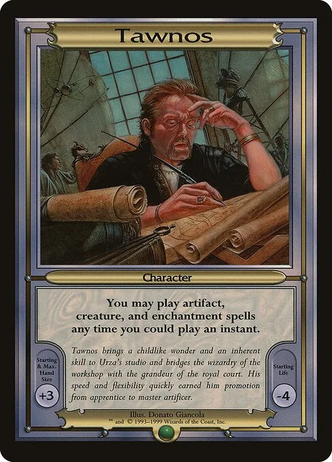 Tawnos, card 405 from Vanguard Series
