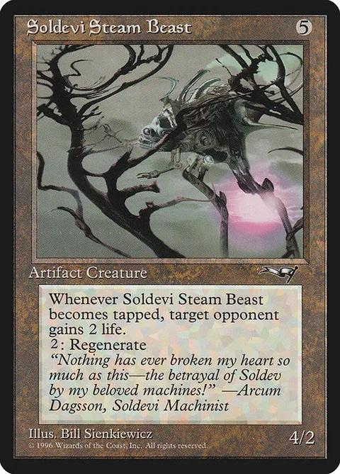 Soldevi Steam Beast, carte 133b de Alliances