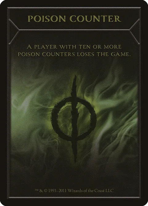 Poison Counter, carte 5 de New Phyrexia Tokens