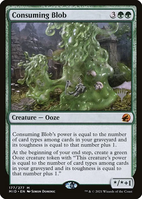 Consuming Blob, carte 177p de Innistrad: Midnight Hunt Promos