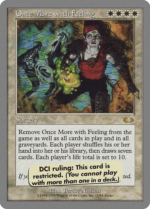 Once More with Feeling, card 11 from Unglued