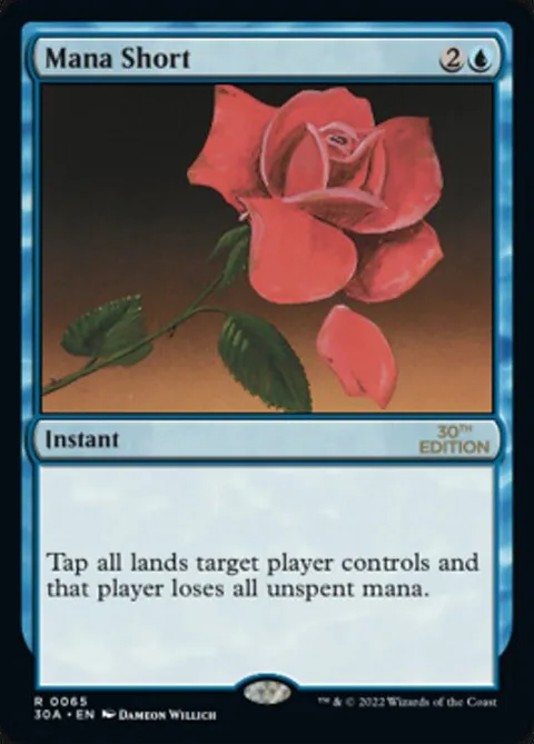 Mana Short, card 65 from 30th Anniversary Edition
