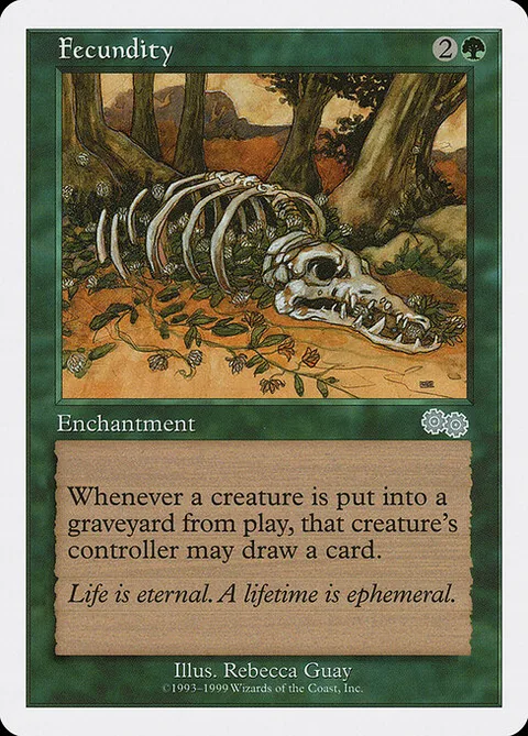 Fecundity, card 25 from Battle Royale Box Set