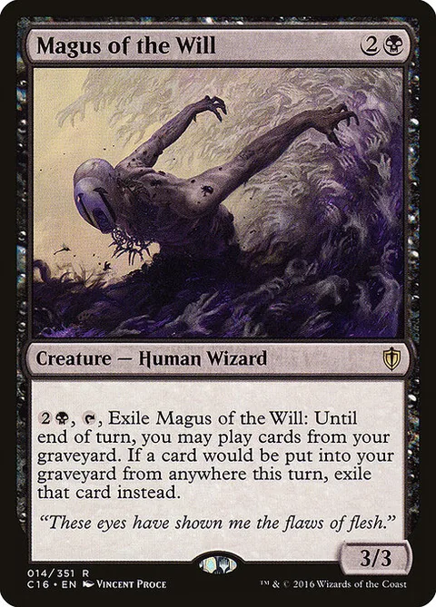 Magus of the Will, card 14 from Commander 2016
