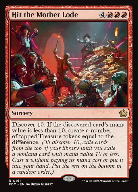 Hit the Mother Lode, carte 161 de Foundations Commander