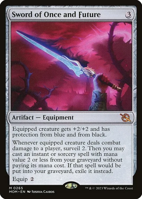 Sword of Once and Future, card 265 from March of the Machine