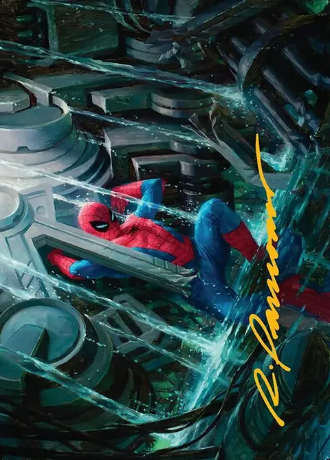 Strength of Will // Strength of Will, card 22 from Marvel's Spider-Man Art Series