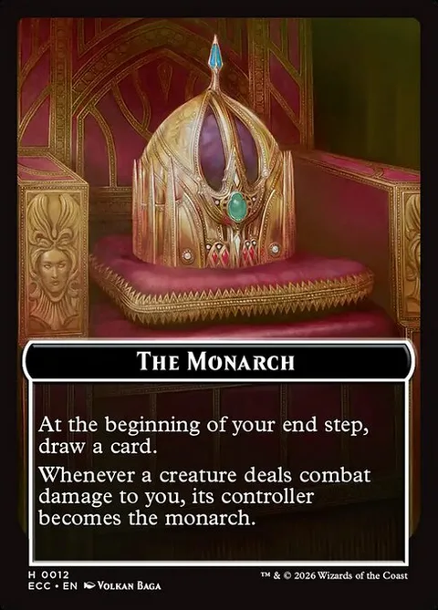 The Monarch, carte 12 de Lorwyn Eclipsed Commander Tokens
