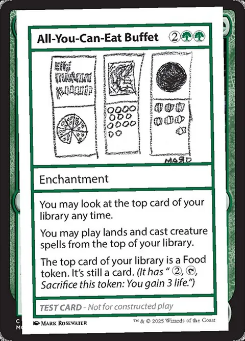 All-You-Can-Eat Buffet, carte 8 de MagicFest 2025