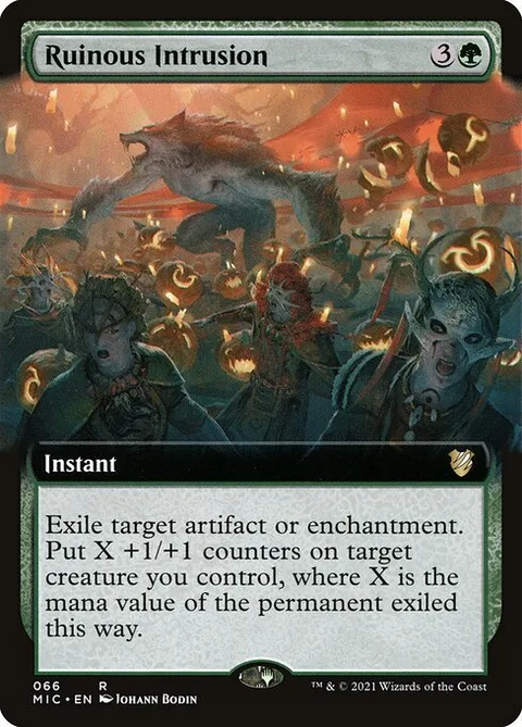 Ruinous Intrusion, carte 66 de Midnight Hunt Commander
