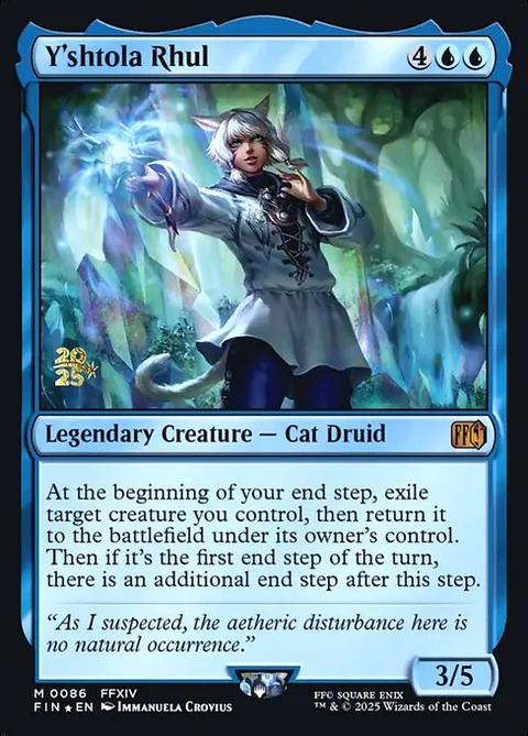 Y'shtola Rhul, card 86s from Final Fantasy Promos