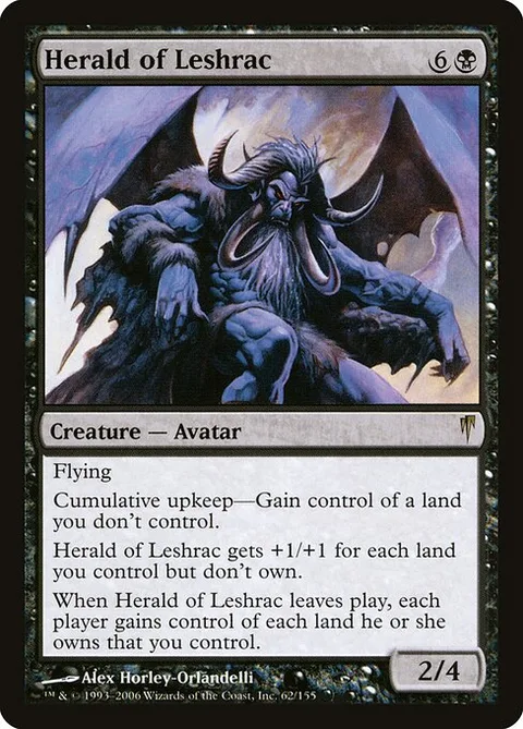 Herald of Leshrac, carte 62 de Coldsnap
