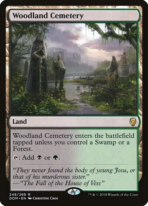 Woodland Cemetery, carte 248 de Dominaria