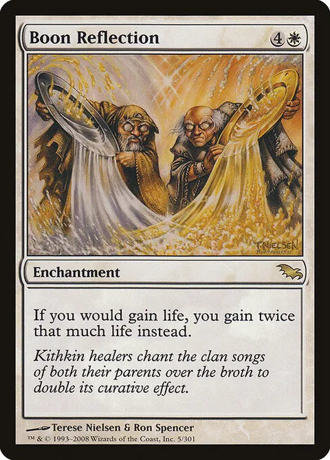 Boon Reflection, card 5 from Shadowmoor