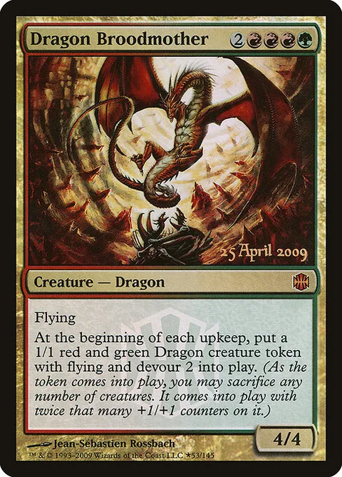 Dragon Broodmother, card 53★ from Alara Reborn Promos