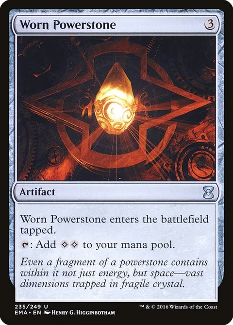 Worn Powerstone, carte 235 de Eternal Masters