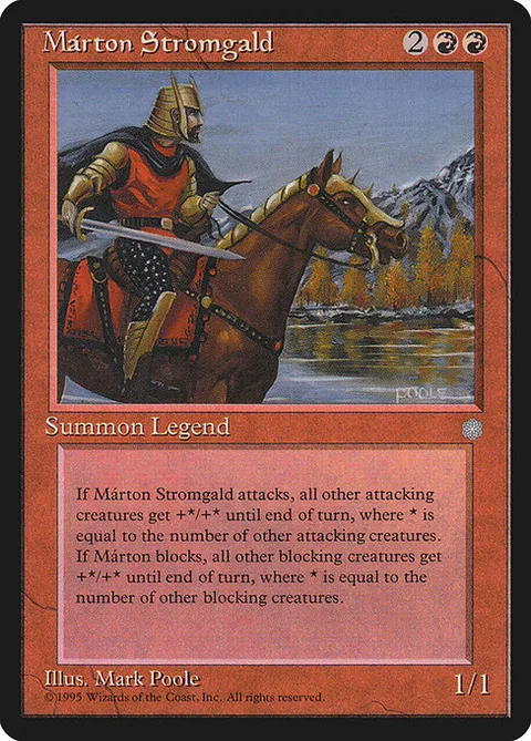 Márton Stromgald, card 199 from Ice Age