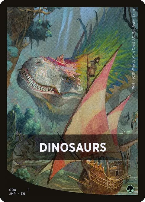 Dinosaurs, carte 8 de Jumpstart Front Cards