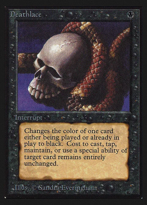 Deathlace, carte 102 de Intl. Collectors' Edition