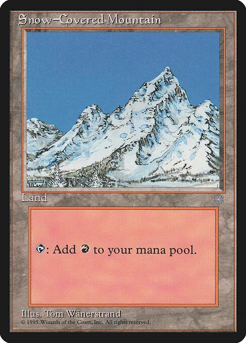 Snow-Covered Mountain, carte 379 de Ice Age