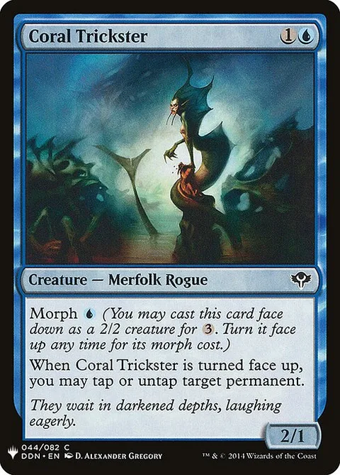 Coral Trickster, card DDN-44 from The List