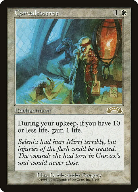 Convalescence, card 5 from Exodus