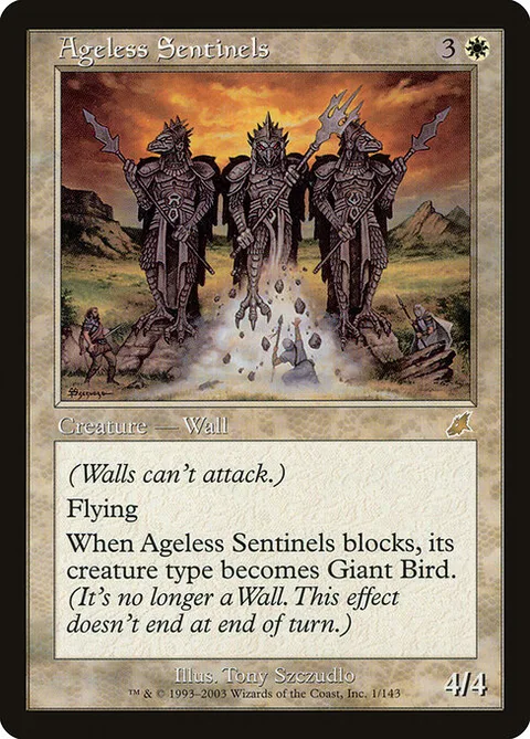 Ageless Sentinels, carte 1 de Scourge