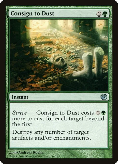 Consign to Dust, card 119 from Journey into Nyx