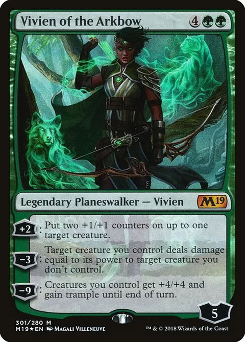 Vivien of the Arkbow, carte 301 de Core Set 2019
