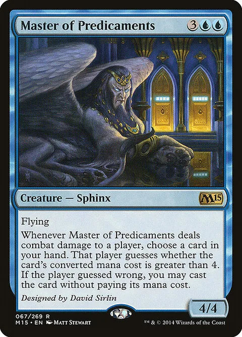 Master of Predicaments, card 67 from Magic 2015