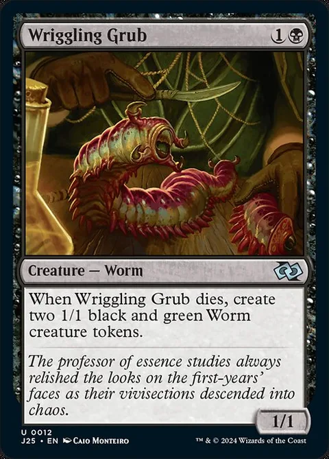 Wriggling Grub, card 12 from Foundations Jumpstart