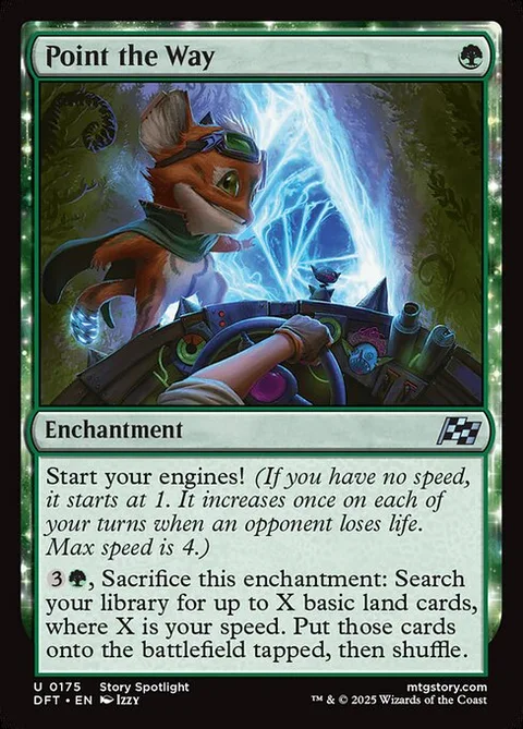 Point the Way, card 175 from Aetherdrift