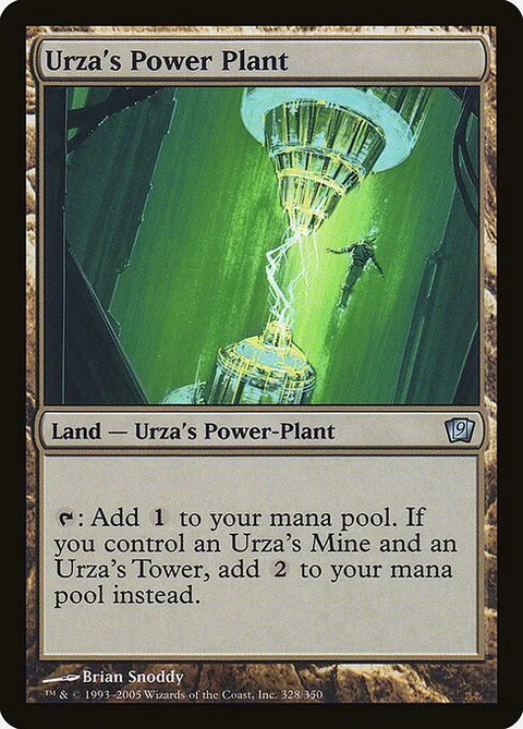 Urza's Power Plant, carte 328★ de Ninth Edition