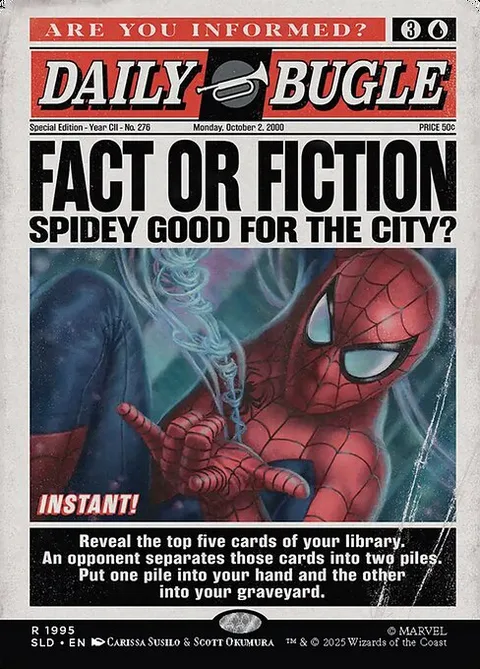 Fact or Fiction, carte 1995 de Secret Lair Drop