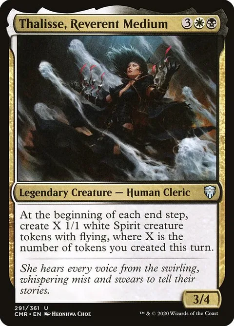 Thalisse, Reverent Medium, carte 291 de Commander Legends