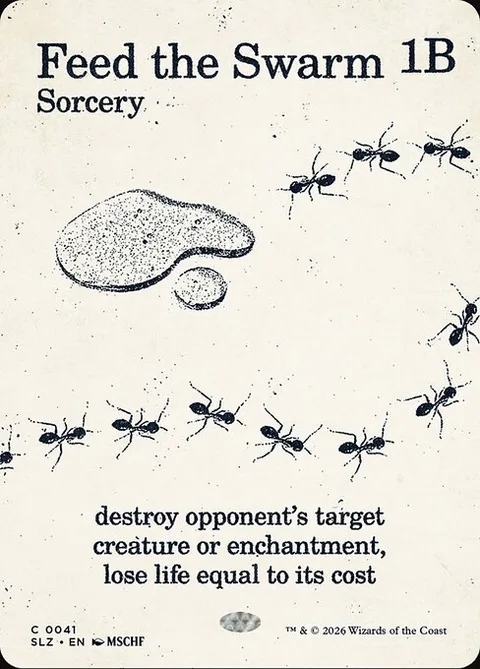 Feed the Swarm, card 41 from The Zeta Set