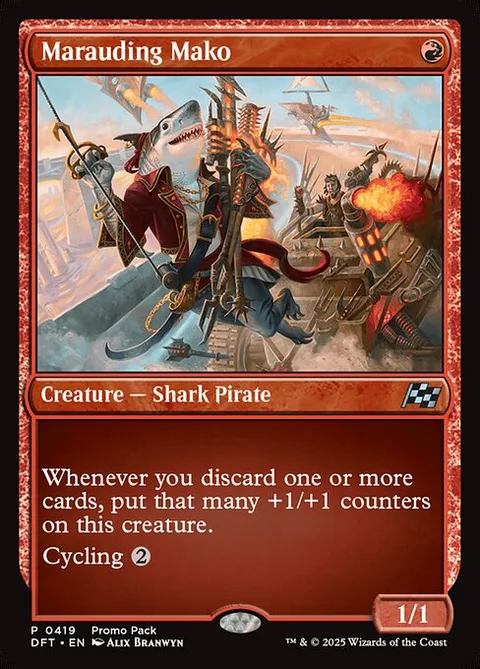 Marauding Mako, carte 419 de Aetherdrift