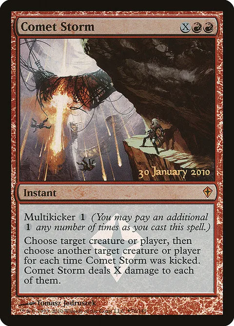 Comet Storm, card 76★ from Worldwake Promos