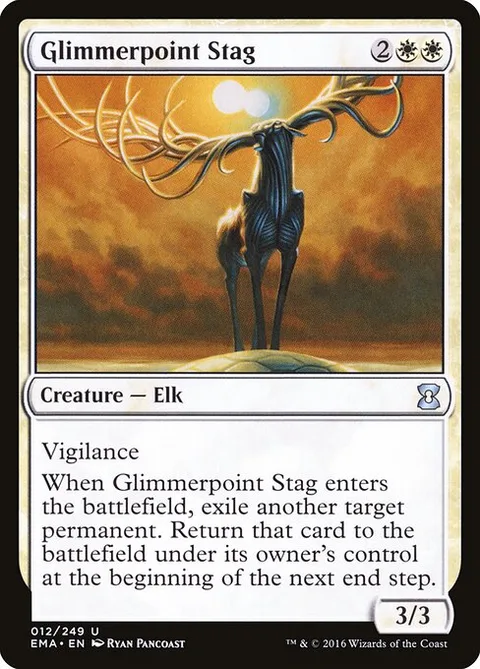 Glimmerpoint Stag, card 12 from Eternal Masters