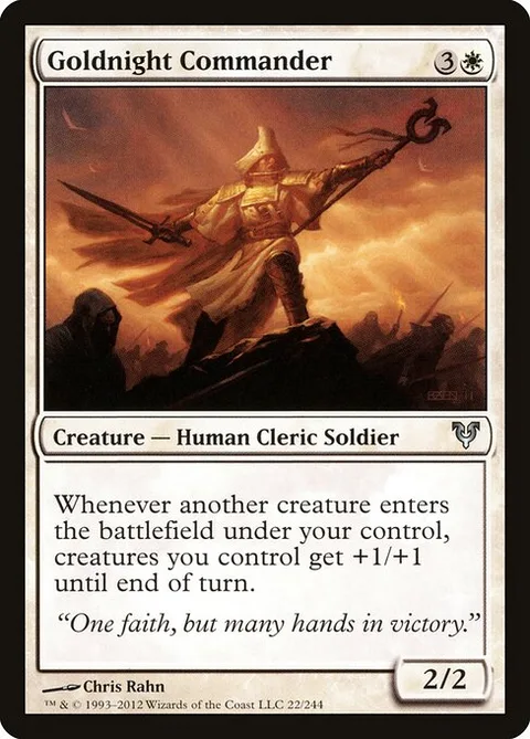 Goldnight Commander, carte 22 de Avacyn Restored