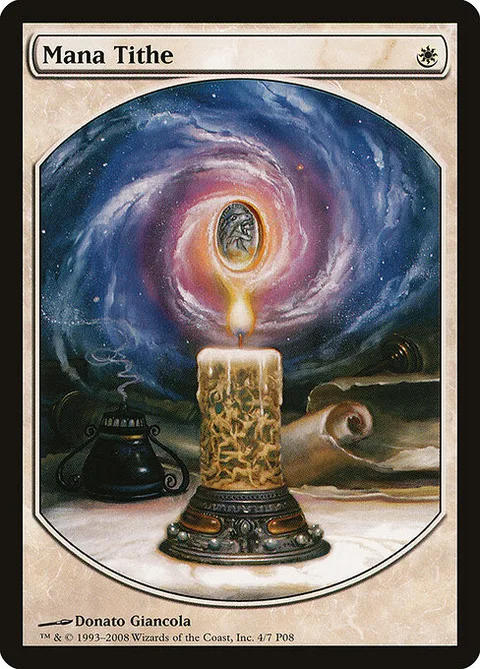 Mana Tithe, carte 4 de Magic Player Rewards 2008
