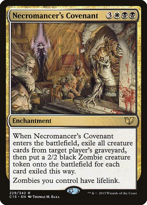 Necromancer's Covenant, carte 229 de Commander 2015