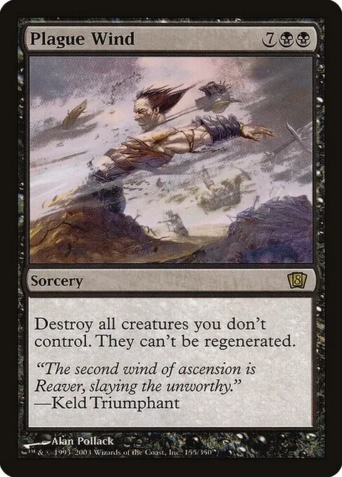Plague Wind, card 155★ from Eighth Edition