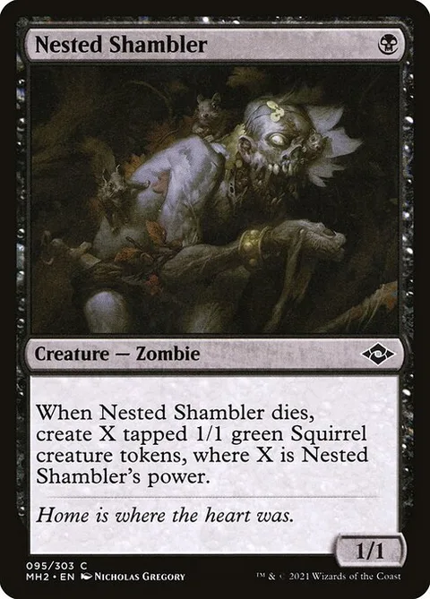 Nested Shambler, card 95 from Modern Horizons 2