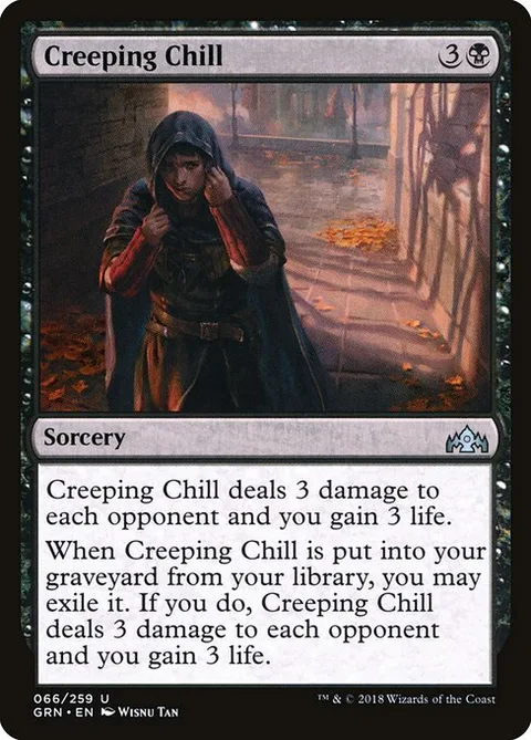 Creeping Chill, carte 66 de Guilds of Ravnica