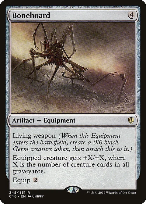 Bonehoard, card 245 from Commander 2016