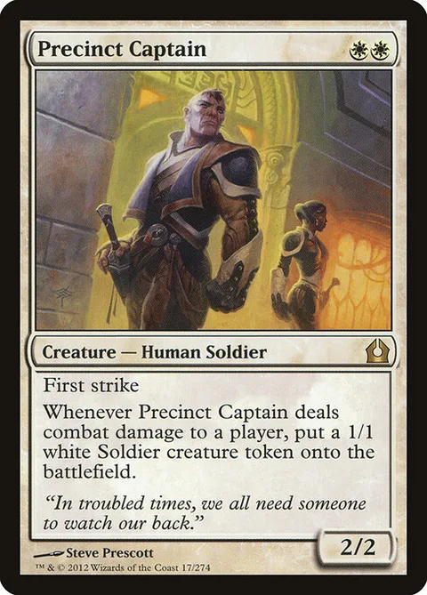 Precinct Captain, card 17 from Return to Ravnica