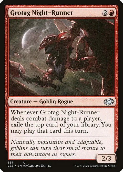 Grotag Night-Runner, card 551 from Jumpstart 2022