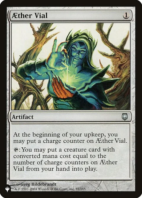 Aether Vial, carte DST-91 de The List