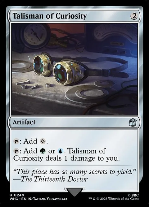 Talisman of Curiosity, carte 249 de Doctor Who